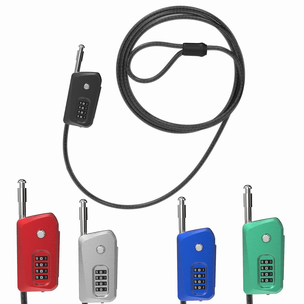 Cable Lock Flexible - Cadeado de Cabo Python para Bicicleta,