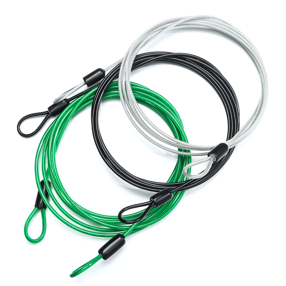 Cable Lock Flexible - 0.5/1/2m acessórios de bicicleta fio de