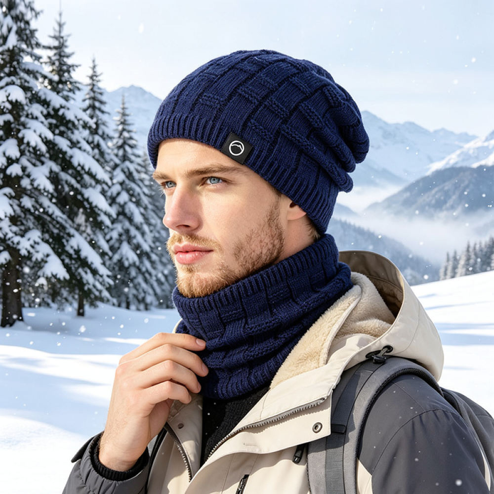 Conjunto de gorro e cachecol d - Cycling Commute Essentials avaliação e preço