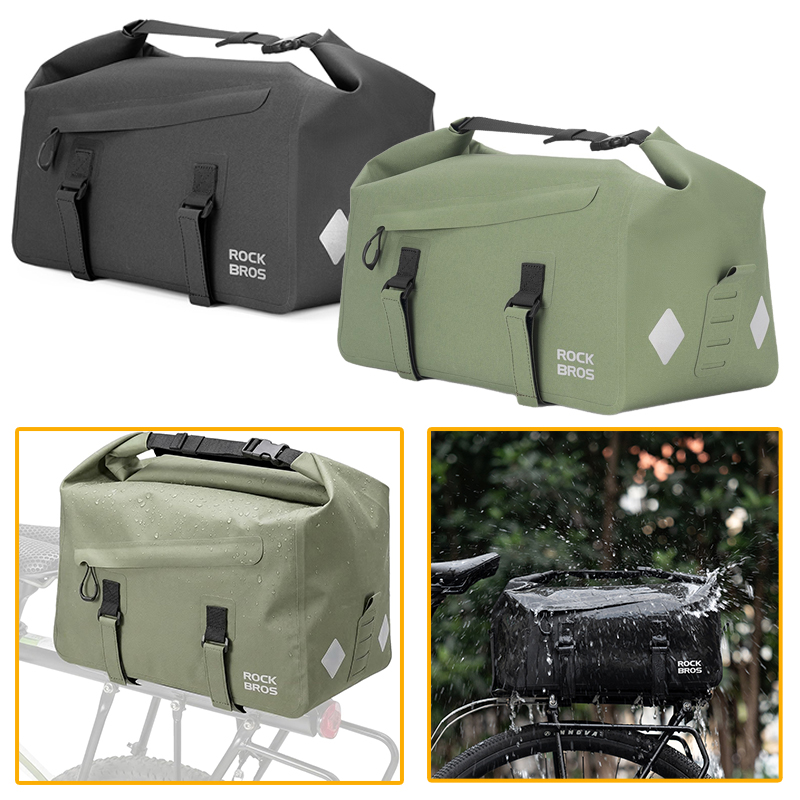 Bolsa de prateleira para bicic - Panniers Waterproof Rear avaliação e preço